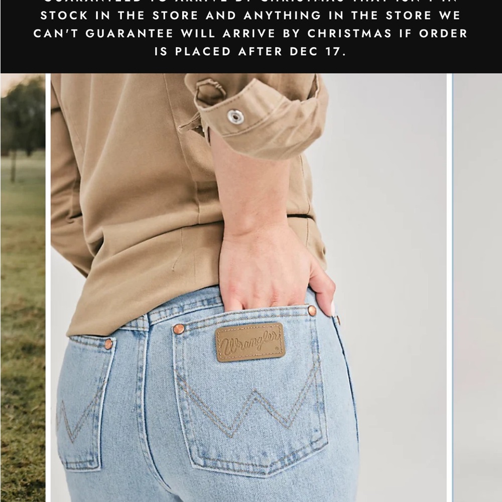 Wrangler women’s Light Blue Jeans - Picture 7 of 8